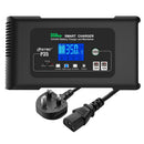 HTRC 12V/35A 24V/18A Car Battery Charger for Auto Moto Truck Motorcycle AGM Lead Acid PB GEL LCD Display Smart Charging