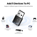 UGREEN USB Bluetooth 5.3 5.0 Adapter Receiver Transmitter EDR Dongle for PC Wireless Transfer Bluetooth Headphone Speakers Mouse