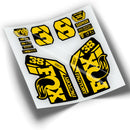 Stickers FOX 38 FACTORY 2021 colors WP433 mountain bike stickers cycling stickers bike accessories