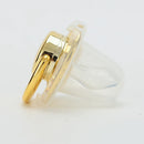 The Sparklet | Handcrafted Crystal Pacifier & Clip Set