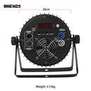 SHEHDS LED 扁平帕灯18x12W RGBW/18x18W RGBWA+UV 铝制扁平帕灯DJ灯迪斯科圣诞灯观众灯