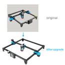 TTS-55 Laser Engraver Frame Kit DIY Laser Engraving Aluminum Profile Frame Engraving Size Upgrade Expansion Kit For TTS-10/10
