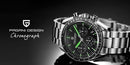 The Argent Eclipse | PAGANI DESIGN 2026 Silver Gold Moon Phase Luxury Chronograph