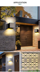 The Luminary Arc | 12W Smart RGBCCT Outdoor Wall Light