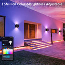 The Luminary Arc | 12W Smart RGBCCT Outdoor Wall Light