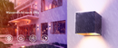 The Luminary Arc | 12W Smart RGBCCT Outdoor Wall Light