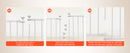 The Gatekeeper | 36-Inch Pressure-Mount Safety Gate for Babies and Dogs