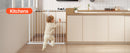 The Gatekeeper | 36-Inch Pressure-Mount Safety Gate for Babies and Dogs