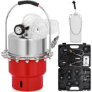 SucceBuy Pneumatic Air Pressure Bleeder, Brake Pressure Bleeding Tool Portable Brake Clutch Bleeder Valve System Kit for Garage