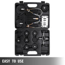 SucceBuy Pneumatic Air Pressure Bleeder, Brake Pressure Bleeding Tool Portable Brake Clutch Bleeder Valve System Kit for Garage