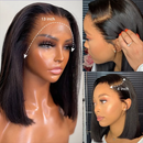 The Signature Bob | 220% Density Brazilian Remy Human Hair Lace Front Wig