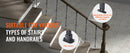 The Spiral Column | Galvanized Steel Baluster System with Hollow-Basket Motif