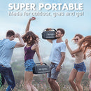 The Thunder Peak | 100W Portable Deep-Bass Bluetooth Speaker, IPX6 Waterproof