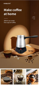 The Copper Hour | 500ml Electric Turkish Coffee Brewer, 600W