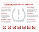 Autel MX Sensor MaxiTPMS Pad Tire Pressure Programming Monitor MX-Sensor Programmer TPMS Tool Tire Repair Tools 433 315MHZ