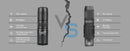 Trustfire MINIE EDC Flashlight with Magnetic LED Rechargeable Mini EDC Keychain Flashlights Outdoor Tool For Camping Hiking
