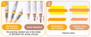 Ohuhu Nahuku Direct-Ink Acrylic Paint Markers | Flexible Brush Tip, High Opacity & Lightfast Set