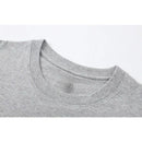 Unisex Style Summer Men's 100% Cotton Casual Loose Fit Round Neck Short Sleeved Lightweight Breathable T-shirt Top High Street