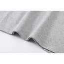 Unisex Style Summer Men's 100% Cotton Casual Loose Fit Round Neck Short Sleeved Lightweight Breathable T-shirt Top High Street