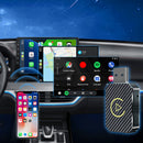 2025 New Wireless Carplay Android Auto Adapter 2 in 1 Smart AI Box Plug&Play Car Dongle BT WiFi for Wired CarPlay/Andriod Auto
