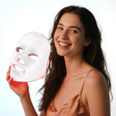 Elysian Aura | 7-Color Wireless LED Facial Therapy Mask | 60 LEDs High-Intensity Photon Skin Care