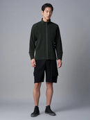 Miyake Pleated Shorts For Men Cargo Pants Loose Overalls Shorts New Fashion