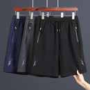 New For 2025 Summer Men'S Beach Quick Dry Running Sports Board Black Shorts Casual Oversize 8XL 7XL Pants Trouers