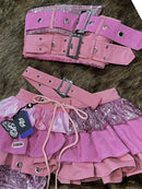 The Anti-Establishment | Y2K Punk Two-Piece Women's Set