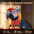 The Lumen Nomad | 1080P Portable Projector with Auto-Focus and Voice Control