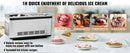 The Gelato Atelier | 2-Quart Compressor Ice Cream Maker, No Pre-Freezing