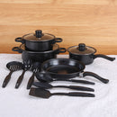The Stone Kitchen | 12-Piece Maifan Stone Non-Stick Cookware Collection
