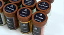 The Apothecary Set | 120ml Glass Spice Jars with Acacia Wood Lids, 12/24-Piece