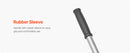 The Grade Line | Carbon-Steel Lawn Leveling Rake with 180-Degree Pivoting Handle