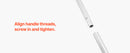The Grade Line | Carbon-Steel Lawn Leveling Rake with 180-Degree Pivoting Handle