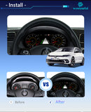 The Wolfsburg Glass | 12.3" Digital LCD Dashboard Cluster for VW MK6/MK7 Platform