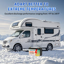 12V 100Ah Lifepo4 磷酸铁锂电池 100A BMS 适用于房车 太阳能 船用 拖钓马达 备用电源 31组 深循环锂电池