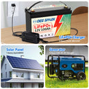 12V 100Ah Lifepo4 磷酸铁锂电池 100A BMS 适用于房车 太阳能 船用 拖钓马达 备用电源 31组 深循环锂电池