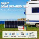 12V 100Ah Lifepo4 磷酸铁锂电池 100A BMS 适用于房车 太阳能 船用 拖钓马达 备用电源 31组 深循环锂电池