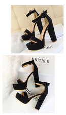 The Sorbonne | Square-Heel Leather Pumps for Women
