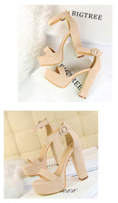 The Sorbonne | Square-Heel Leather Pumps for Women
