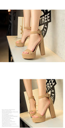 The Sorbonne | Square-Heel Leather Pumps for Women