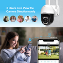 The Argus Pro | 12MP Dual-Lens PTZ AI Surveillance Camera