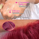 The Bordeaux | 99J Burgundy HD Lace Front Human Hair Wig