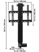 VEVOR Remote TV Lift Motorized Cabinet TV Mount Bracket Electirc Actuator Lifting Column DC Motor Height Adjustable Plasma LCD