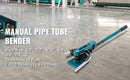 SucceBuy Manual Pipe Bender Dia 10-25mm Multifunction Steel Copper Tube Bending Machine Lever Type Heavy Duty Tube Bending Tools
