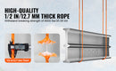 The Tenax Line | 220ft 48-Strand Dual-Weave Polyester Rope