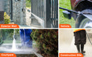 SucceBuy Pressure Washer Pump 3GPM / 4 GPM Shaft Horizontal Triplex Plunger Replacement Power Pumps Kit Compatible with Simpson