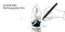 The Ghost Tip | Huion PEN80 Rechargeable Digital Stylus (2,048 Levels, EMR, 14g)