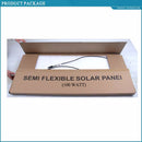 The Solara Sheet | 250W Flexible Monocrystalline Solar Panel for RVs & Marine