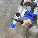 The Impact Sovereign | 1500W Industrial Rotary Hammer Drill with 6-Speed SDS-Plus Chuck
